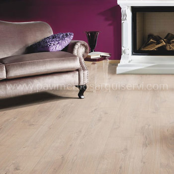 Tarimas Laminada Roble Claro Beige